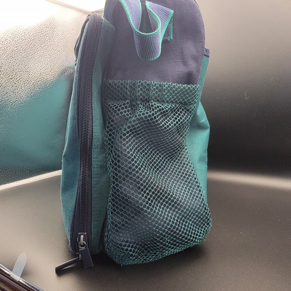 Fisher Price Diaper Bag Retro 90's Vintage Baby Insulated Green w/Fold Out Pad - Picture 4 of 16